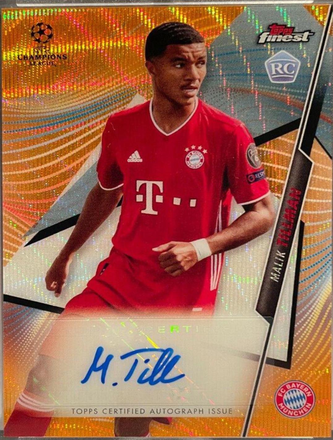 Malik Tillman [Orange Refractor] #FA-MTL