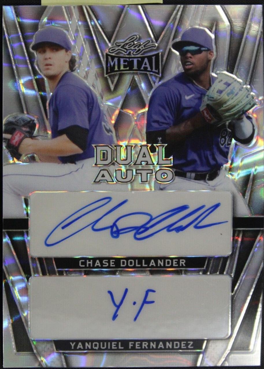 Chase Dollander / Yanquiel Fernandez [Blue Prismatic] #DA-30