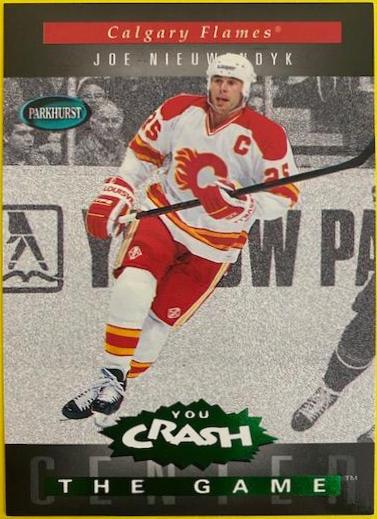 Joe Nieuwendyk #H4 Hockey Cards 1994 Parkhurst Crash the Game