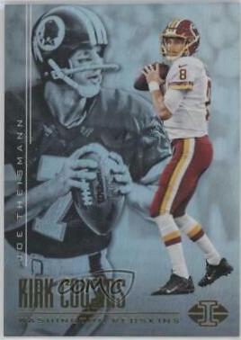 Joe Theismann, Kirk Cousins #11 Football Cards 2017 Panini Illusions