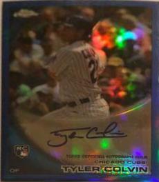 Tyler Colvin [Blue Refractor Autograph] #181