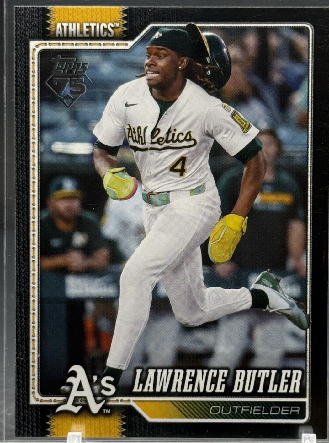 Lawrence Butler [Black Border] (2026 Topps)