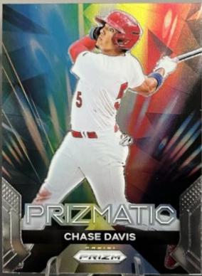Chase Davis #1 Baseball Cards 2024 Panini Prizm Prizmatic
