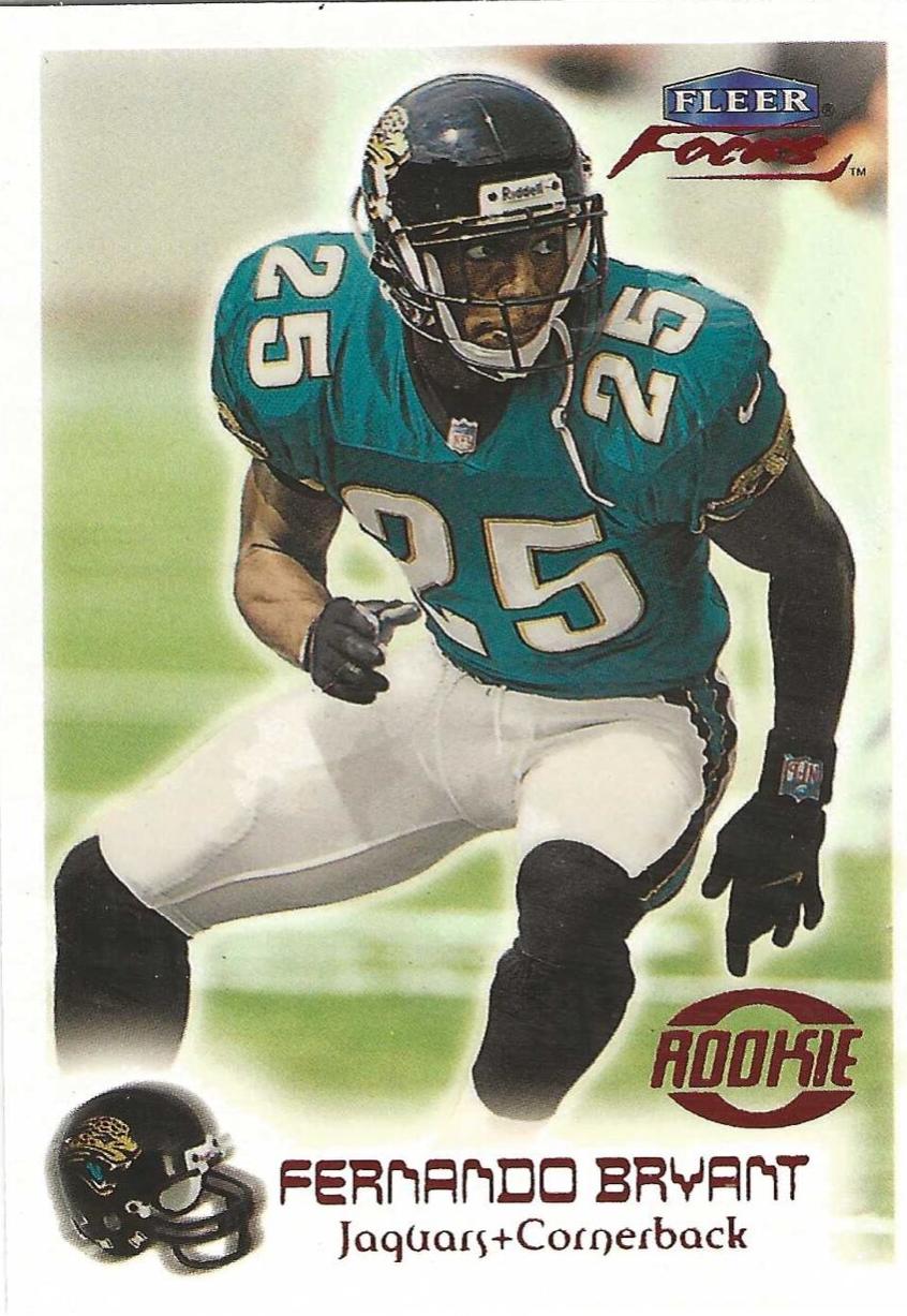 Fernando Bryant #102R Football Cards 1999 Fleer Focus