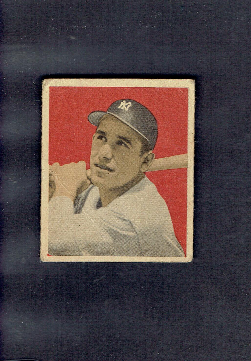 Yogi Berra #60 Baseball Cards 1949 Bowman