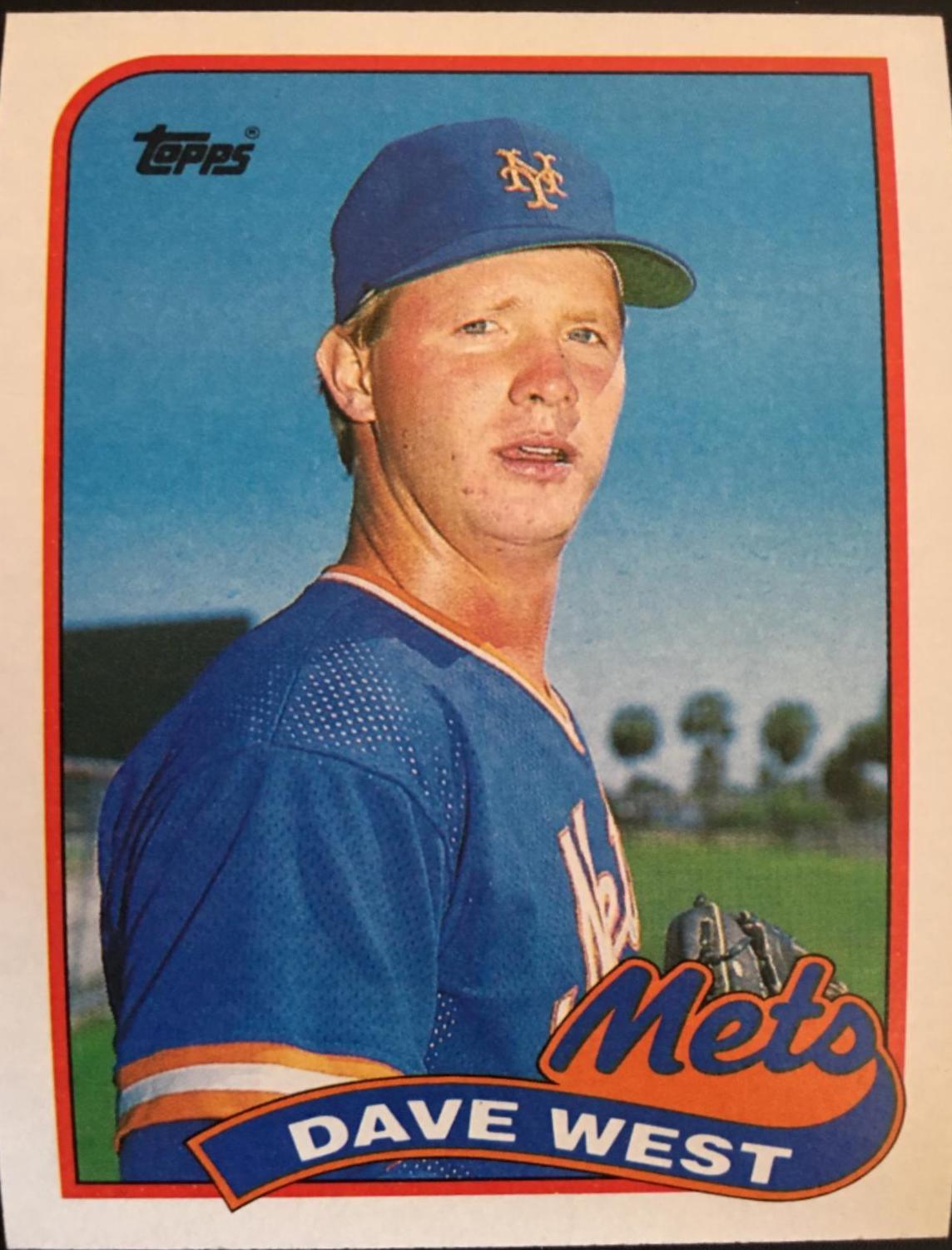 Dave West (1989 Topps)