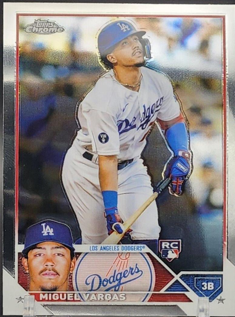 Miguel Vargas #161 Baseball Cards 2023 Topps Chrome