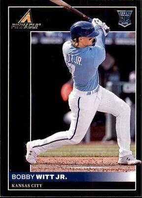 Bobby Witt Jr. #11 Baseball Cards 2022 Panini Chronicles Pinnacle