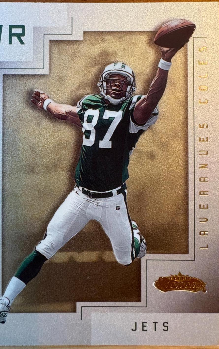 Laveranues Coles #81 2001 Fleer Showcase Football