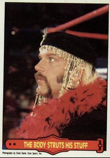 The Body Struts His Stuff #70 Wrestling Cards 1985 O Pee Chee WWF Series 2
