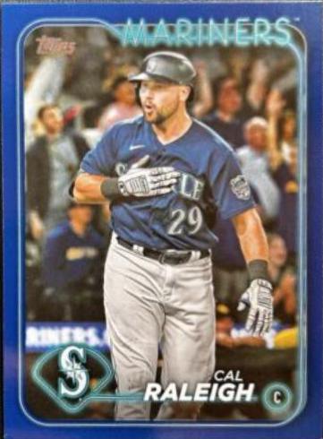 Cal Raleigh [Royal Blue] (2024 Topps)