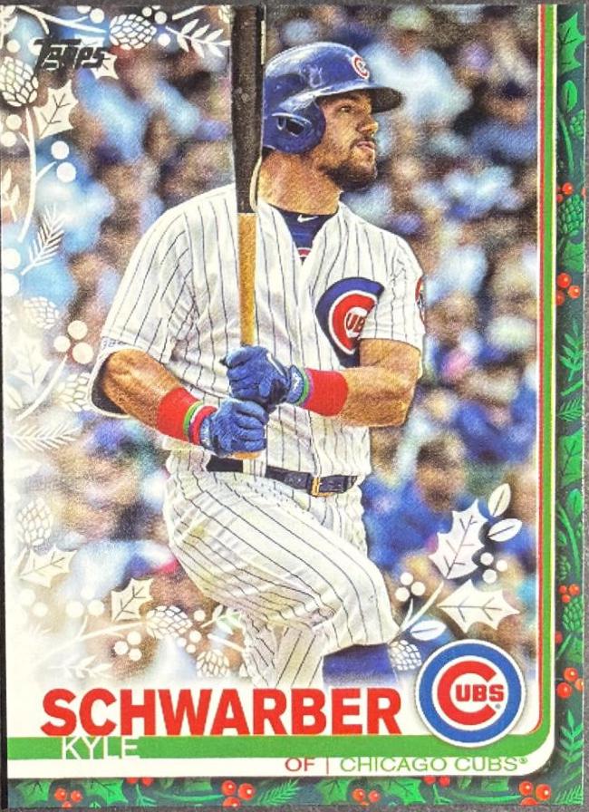Kyle Schwarber #HW39 2019 Topps Holiday Mega Box Baseball