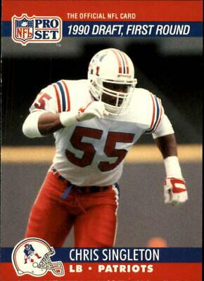 Chris Singleton #676 Football Cards 1990 Pro Set