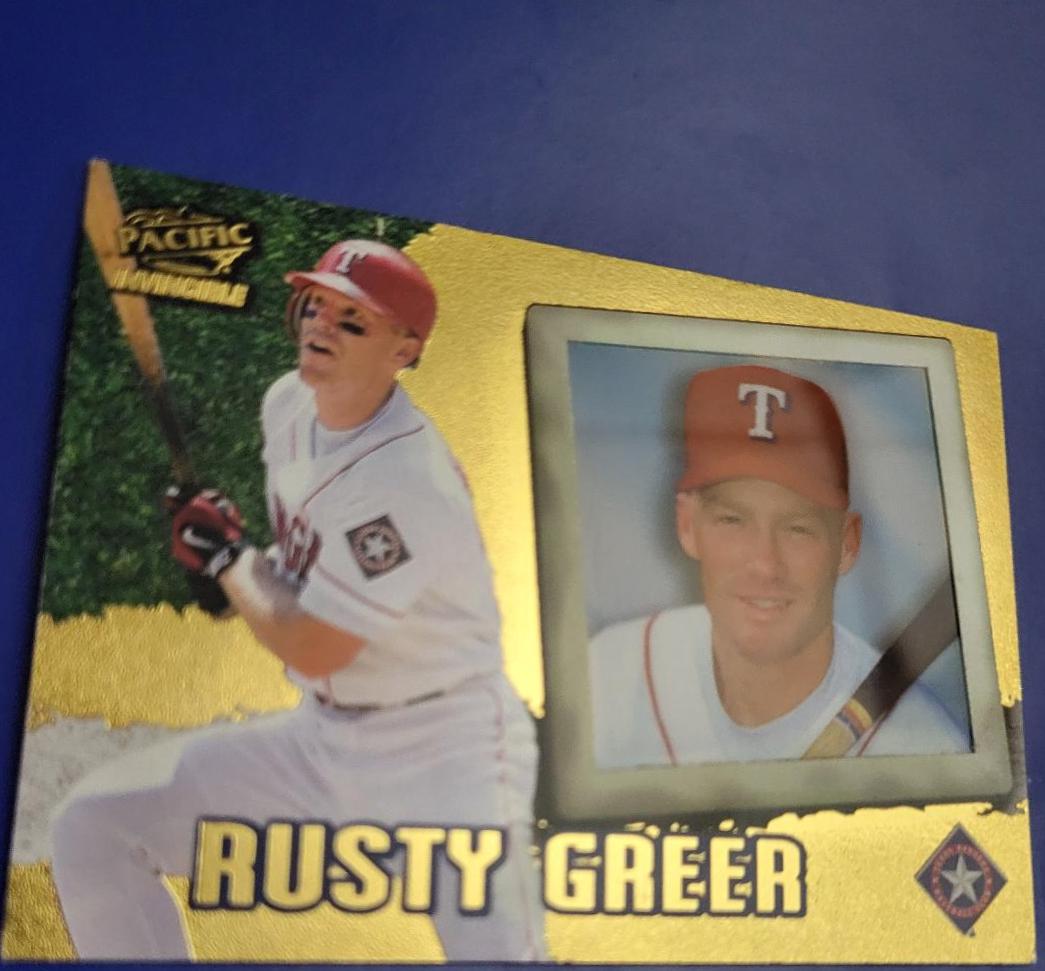 Rusty Greer #70 Baseball Cards 1998 Pacific Invincible