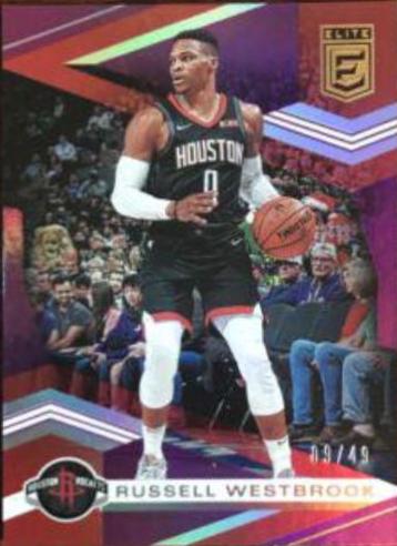 Russell Westbrook #34 2019 Panini Donruss Elite Basketball