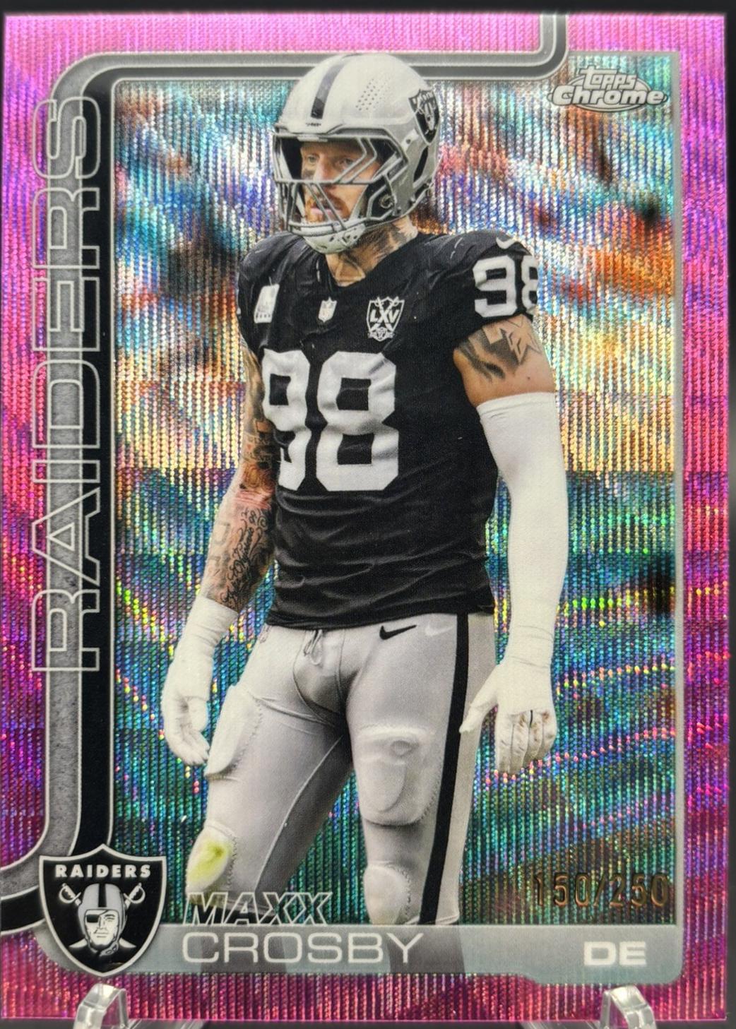 Maxx Crosby [Pink Wave] #180