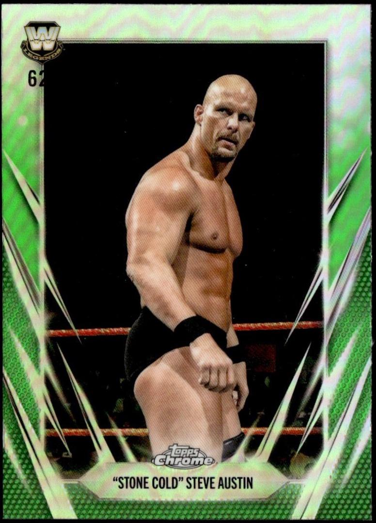Stone Cold Steve Austin [Green Refractor] #7 Prices | 2026 Topps