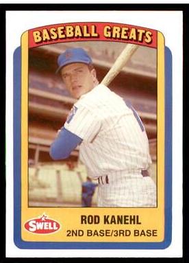 Rod Kanehl #44 Baseball Cards 1990 Swell Greats