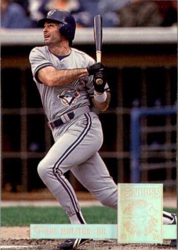 Paul Molitor #24 Baseball Cards 1994 Donruss Special Edition Gold