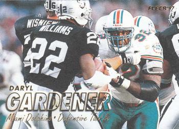 Daryl Gardener #24 Football Cards 1997 Fleer