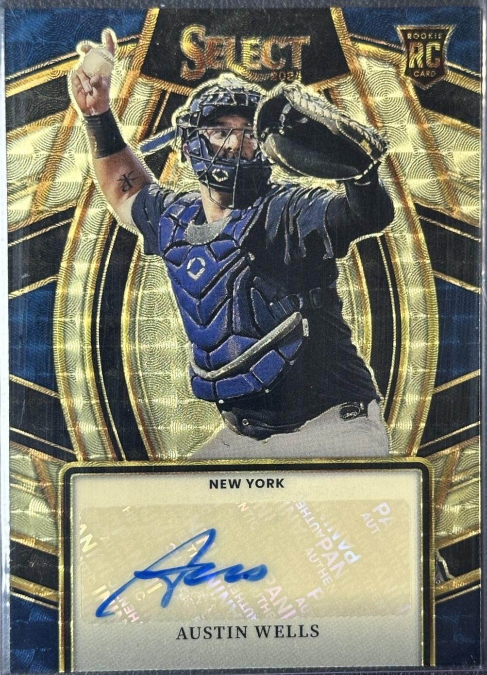 Austin Wells [Gold Vinyl Prizm] #SS-AW