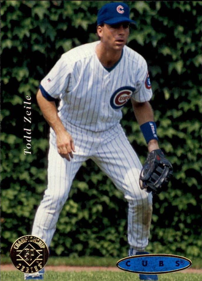Todd Zeile #31 Baseball Cards 1995 SP Championship