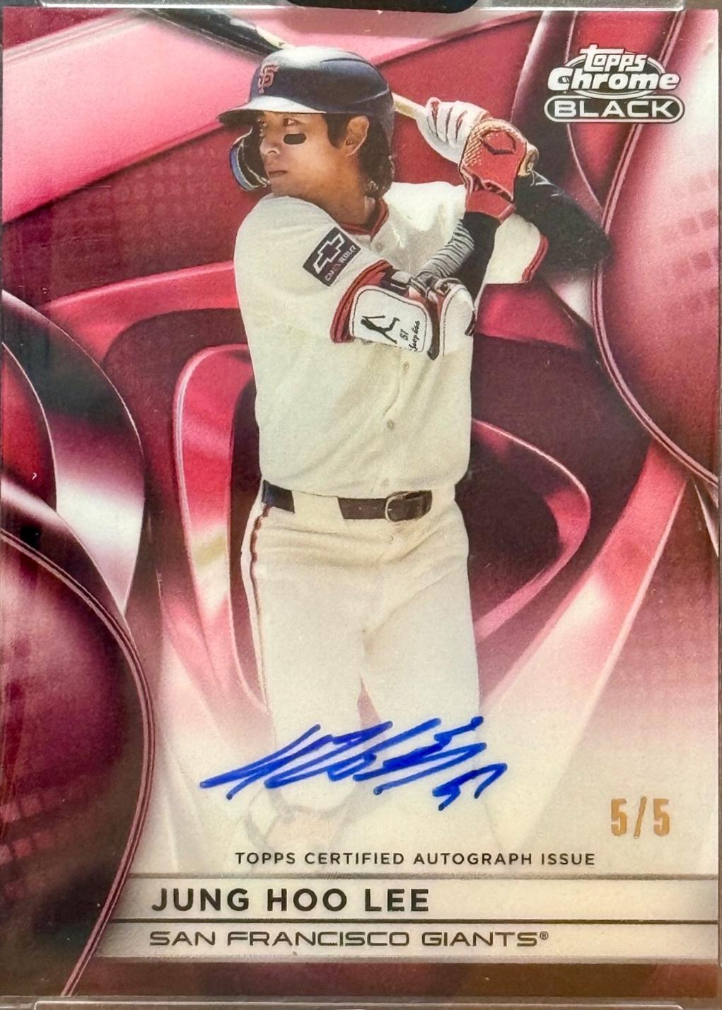 Jung Hoo Lee [Red Refractor] #CBA-JL