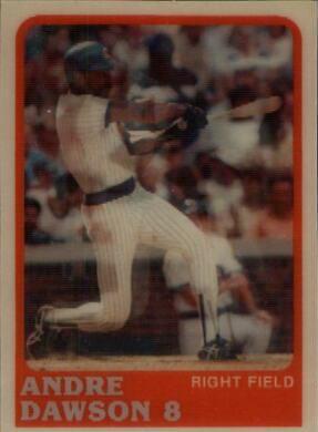 Andre Dawson #3 Baseball Cards 1988 Sportflics
