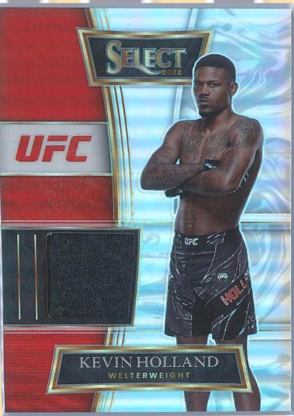 Kevin Holland #SS-KHD Ufc Cards 2022 Panini Select UFC Selective Swatches