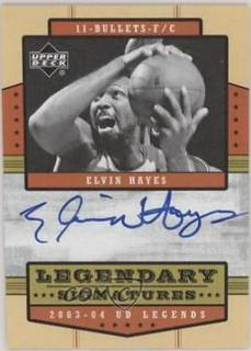 Elvin Hayes Legendary Signatures