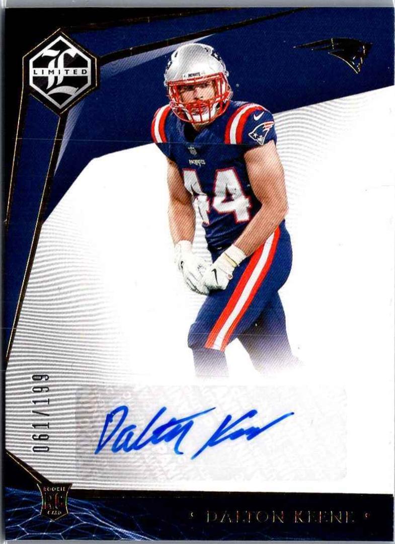 Dalton Keene #197 2020 Panini Limited Football