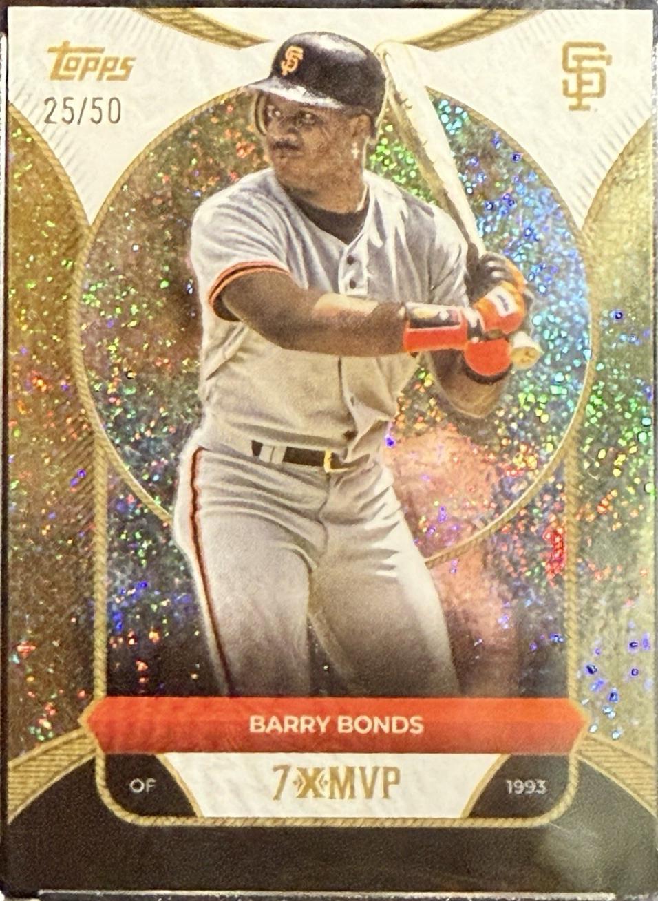 Barry Bonds [Gold Foil] #6 Prices | 2025 Topps Welcome to the Club