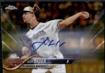 Josh Hader [Gold Refractor] #JH