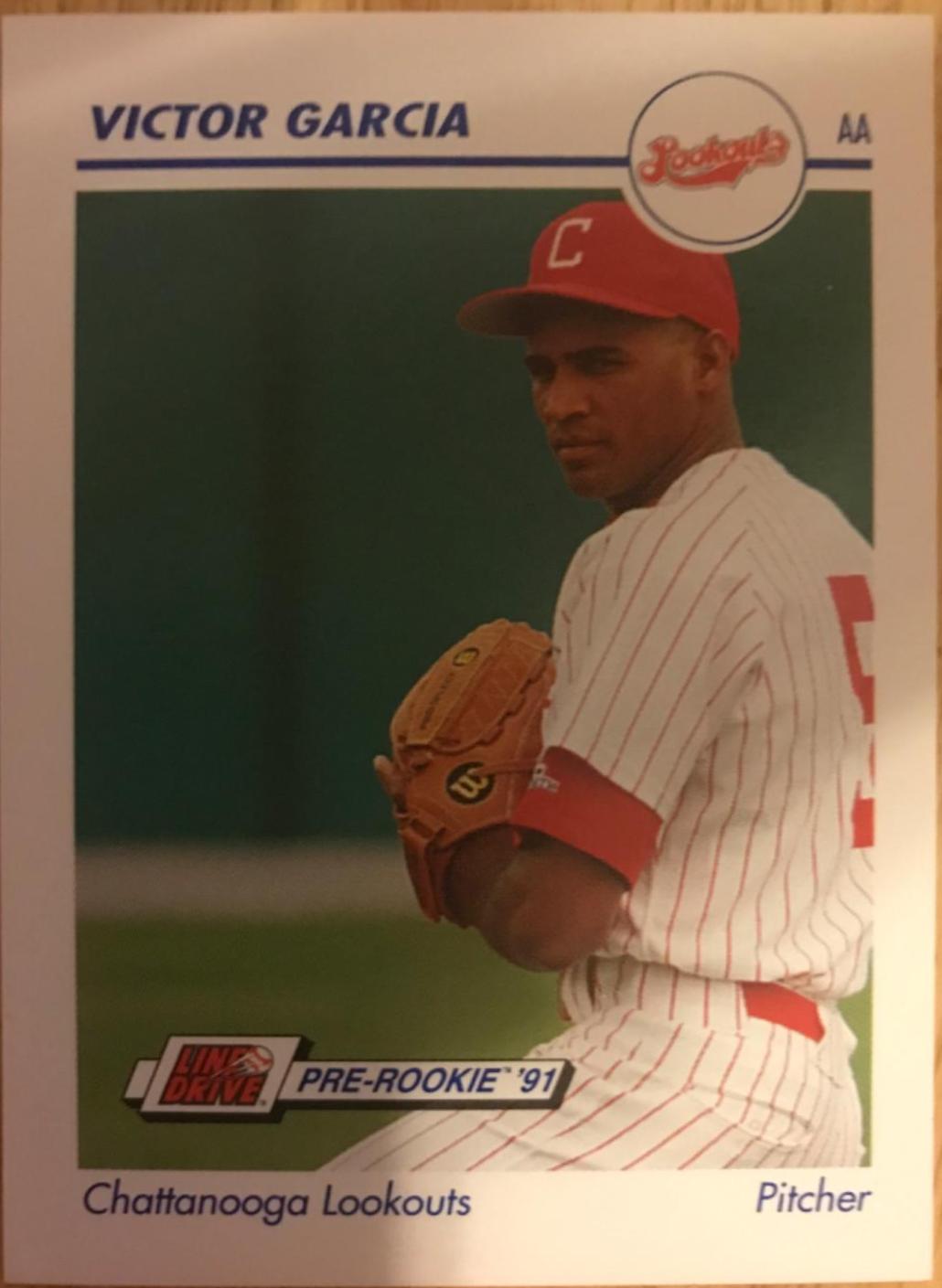Victor Garcia #159 1991 Impel Line Drive Pre Rookie Aa Baseball