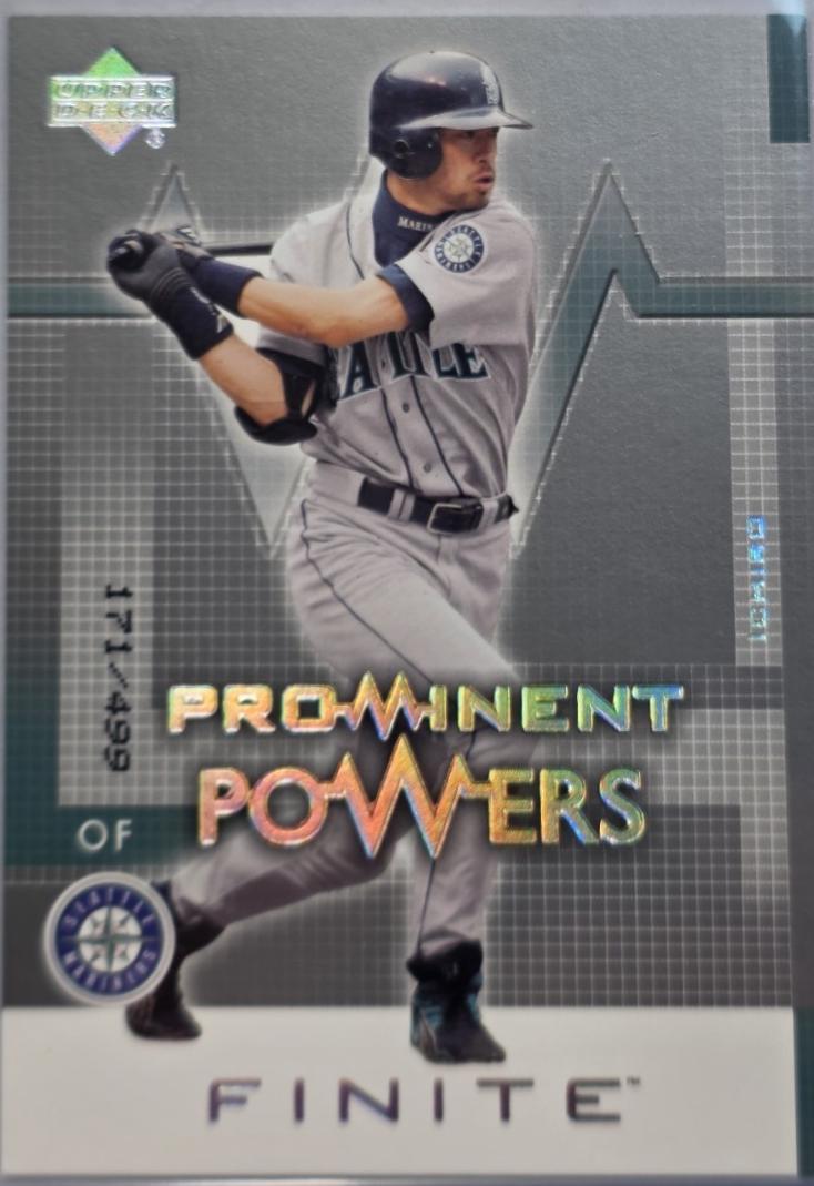Ichiro Suzuki #163 2003 Upper Deck Finite Baseball