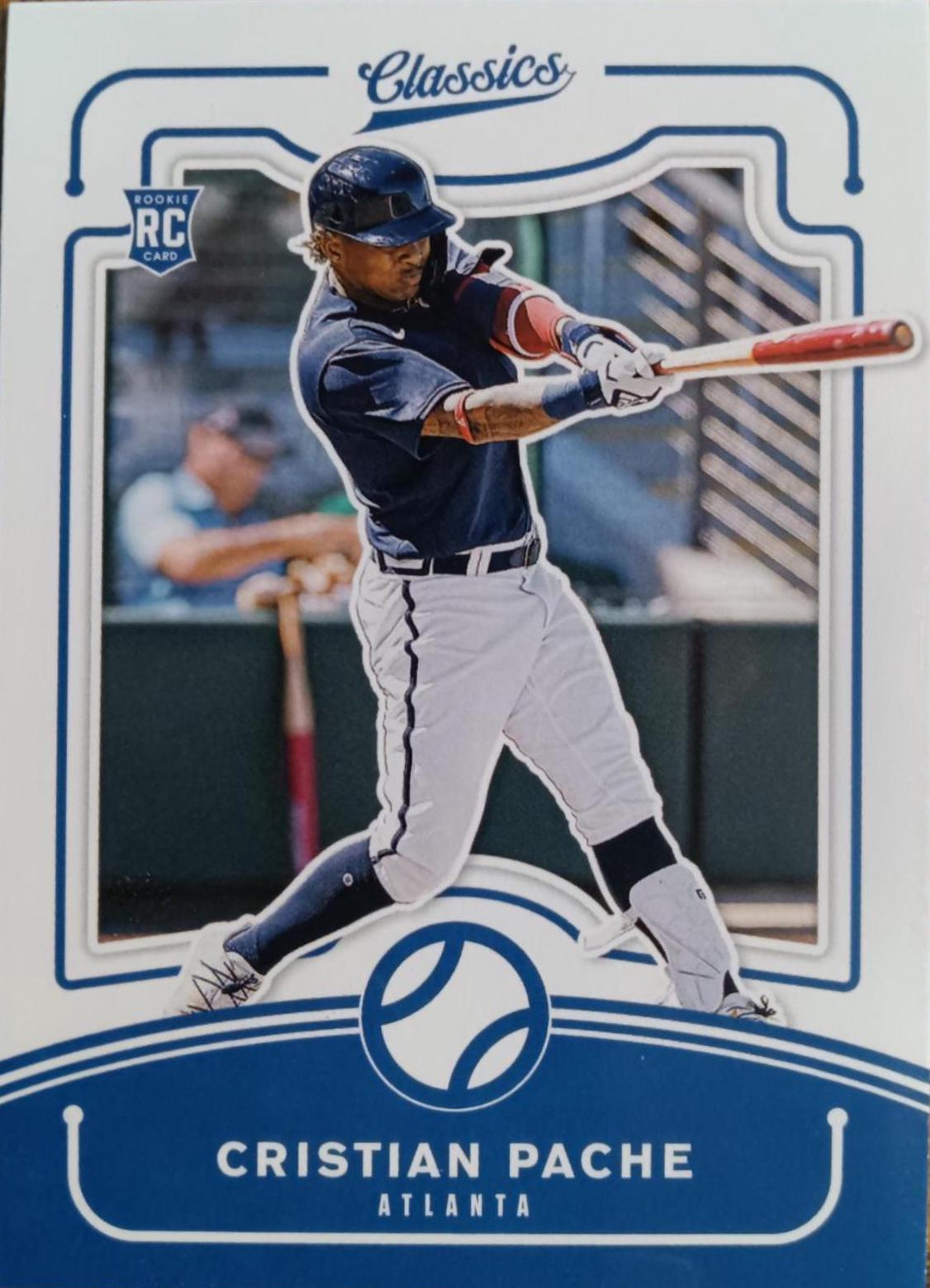 Cristian Pache #9 Baseball Cards 2021 Panini Chronicles Classics