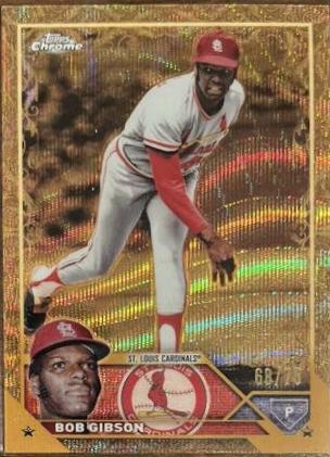 Bob Gibson [Wave Gold] #117