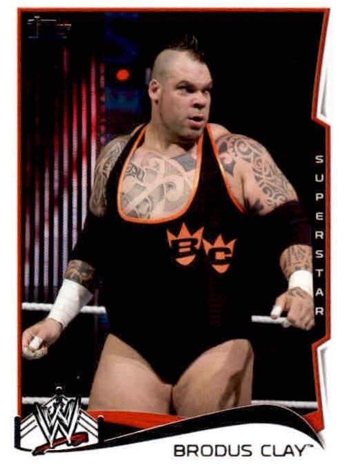 Brodus Clay #9 Wrestling Cards 2014 Topps WWE