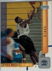 Gerald Wallace #184 Basketball Cards 2001 Upper Deck Prices