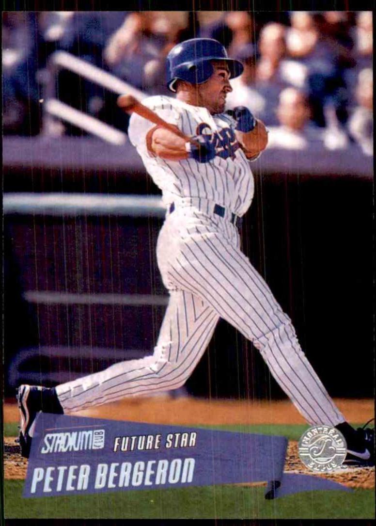 Peter Bergeron #226 2000 Stadium Club Baseball