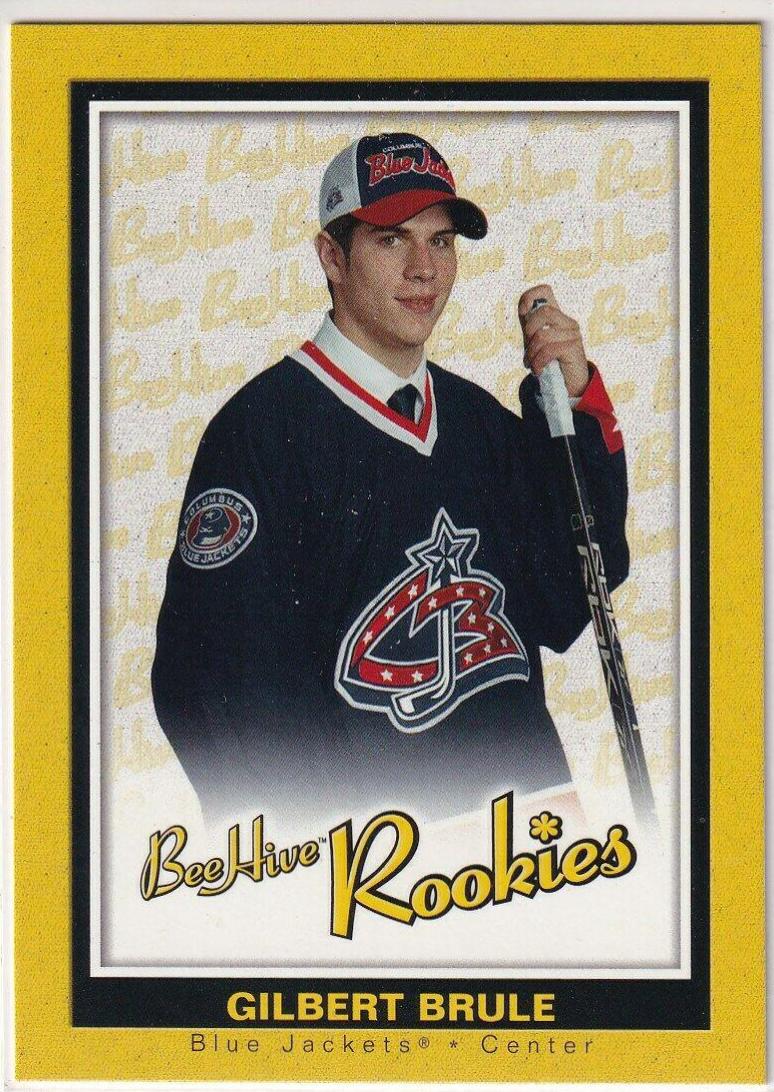 Gilbert Brule #106 Hockey Cards 2005 Upper Deck Bee Hive