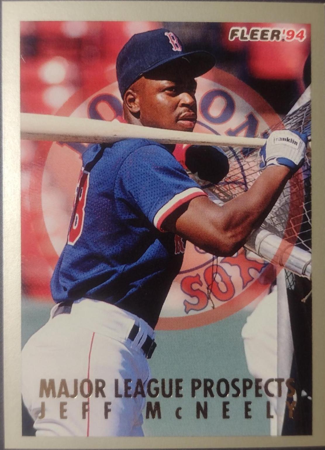 Jeff McNeely #23 Baseball Cards 1994 Fleer Major League Prospects