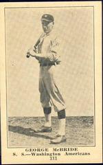 George McBride #111 Baseball Cards 1917 Collins McCarthy Prices