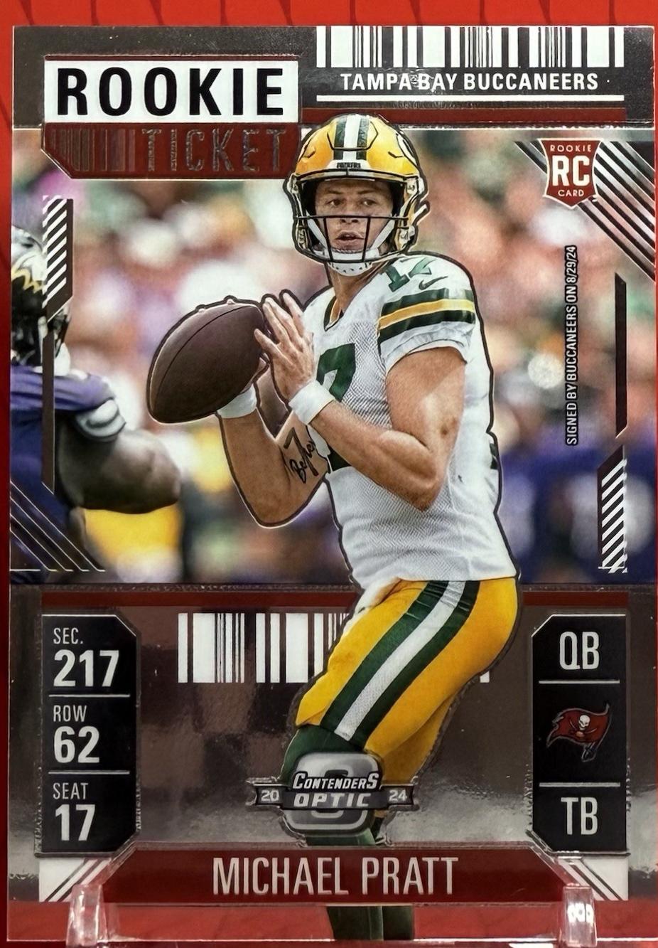 Michael Pratt #90 2024 Panini Contenders Optic Football