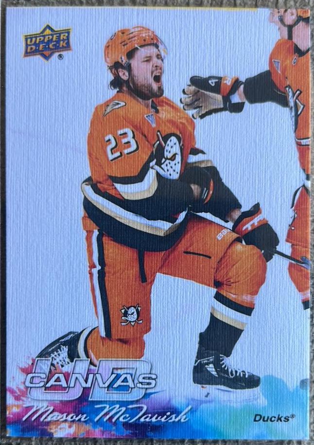 Mason McTavish #C-29 2026 Upper Deck UD Canvas Hockey