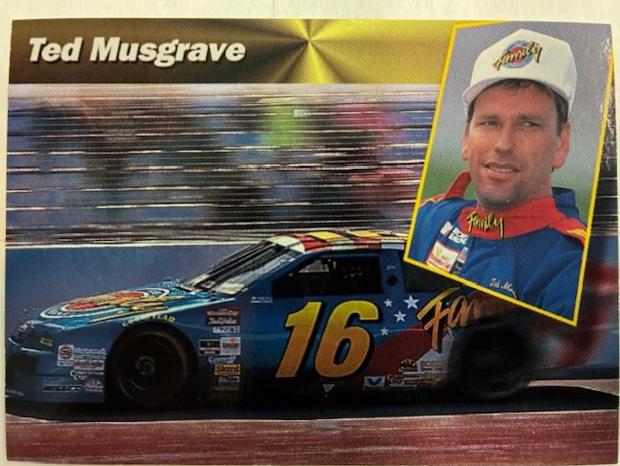 Ted Musgrave #106 Racing Cards 1994 Power Racing Pro Set NASCAR