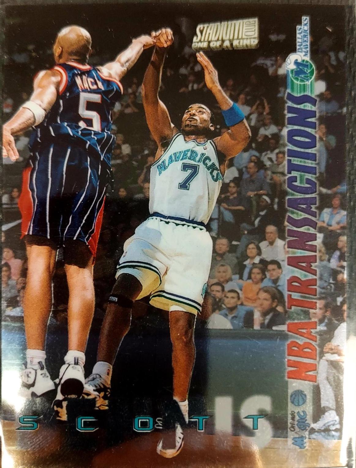 Dennis Scott #240 Basketball Cards 1997 Stadium Club One of A Kind