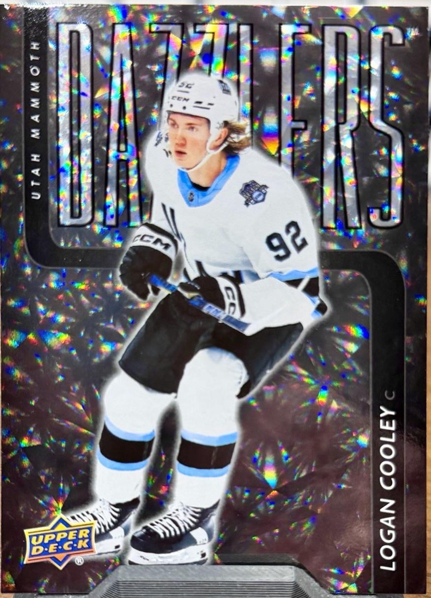 Logan Cooley [Black] #DZ-21 Prices | 2025 Upper Deck Dazzlers