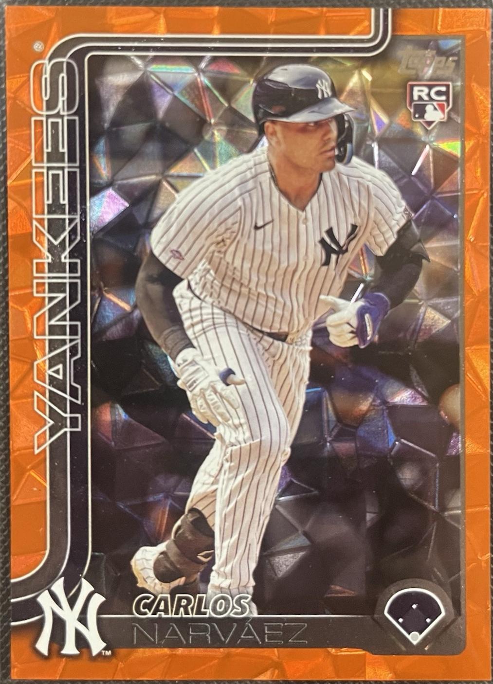 Carlos Narvaez [Orange Diamante] (2025 Topps)