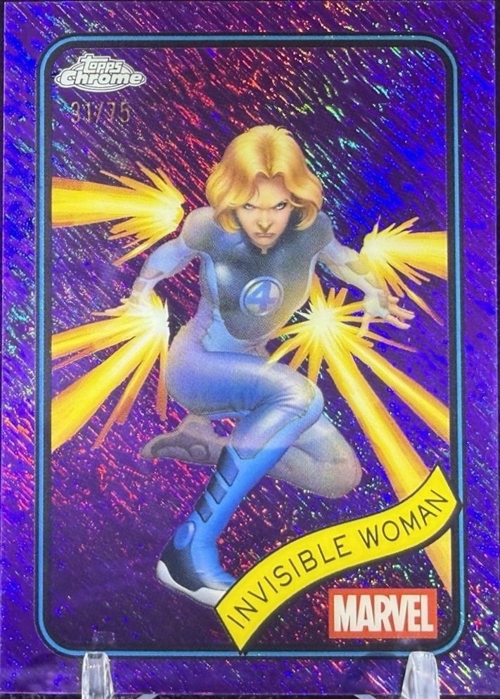 Invisible Woman Purple Shimmer Refractor